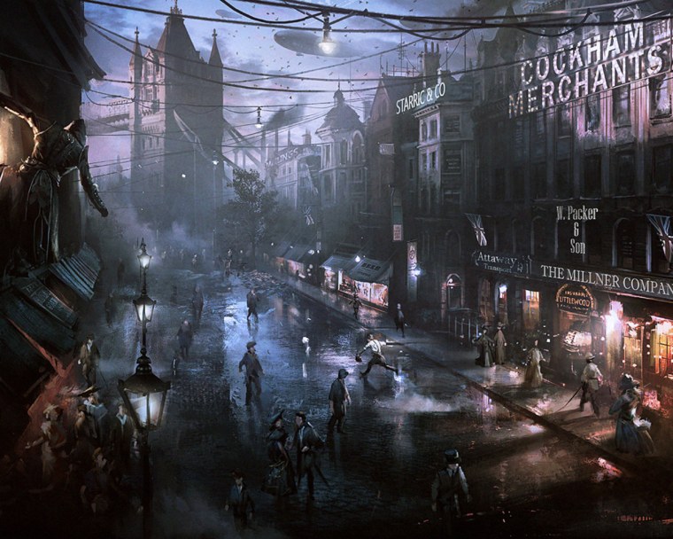 Assassins Creed Синдикат город