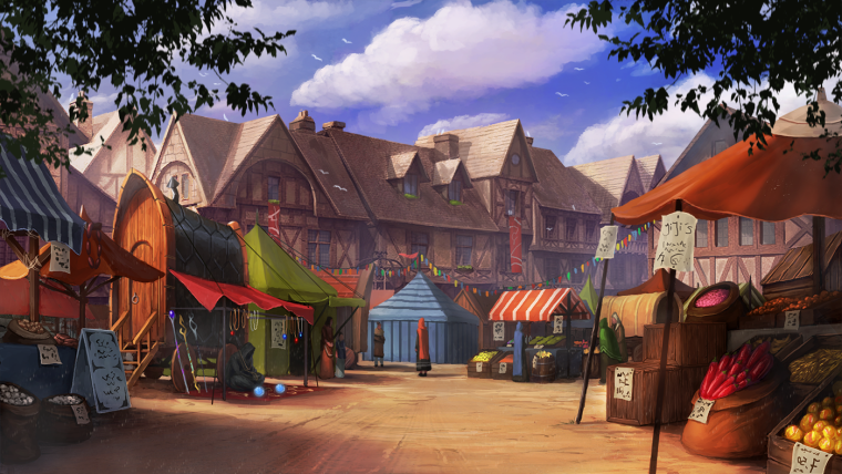 Рынок средневековье арт