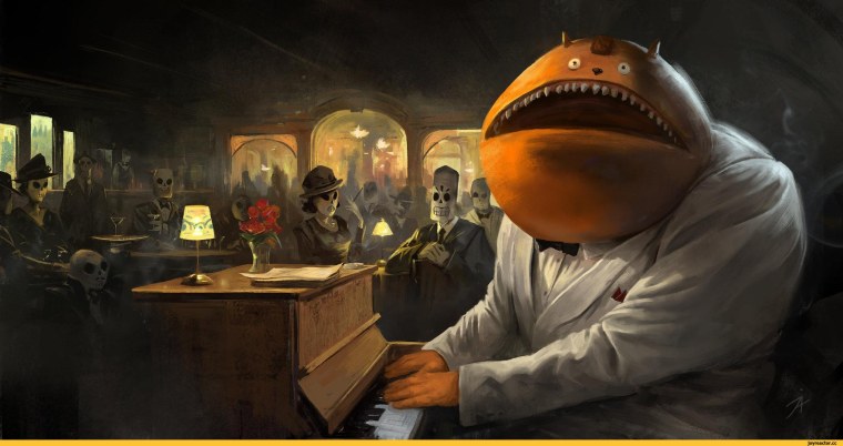 Grim Fandango Глоттис