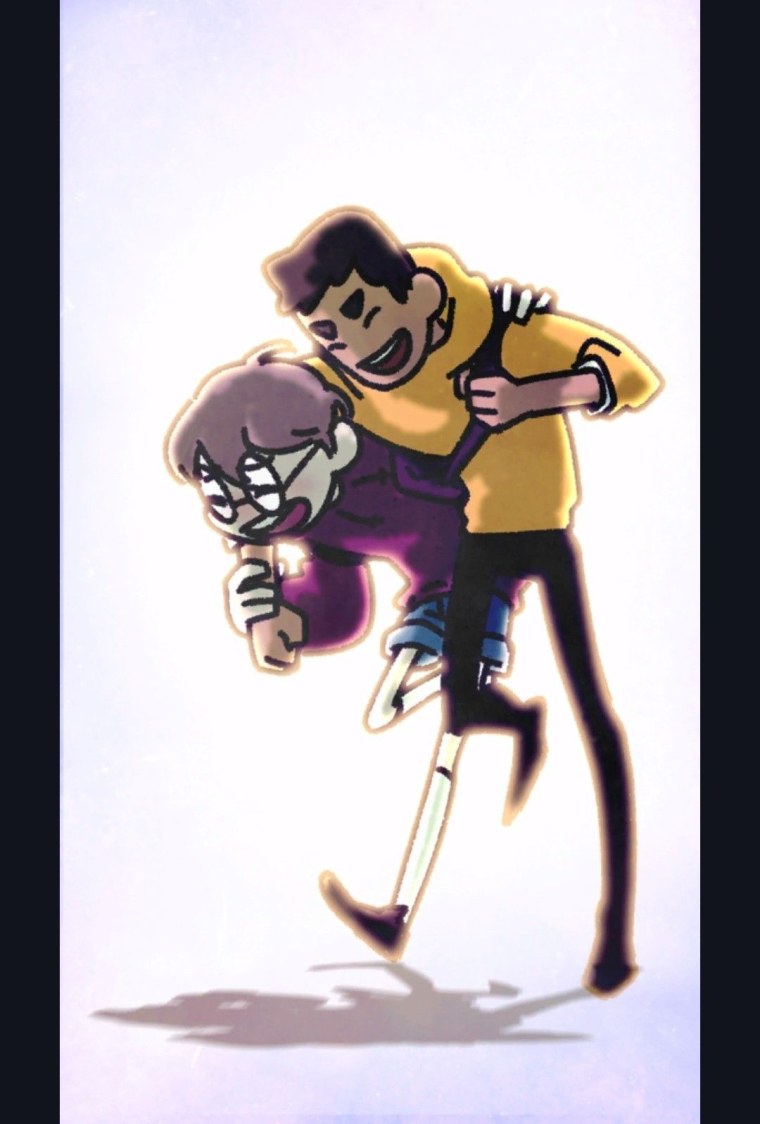 Юджин и люк загробный офис