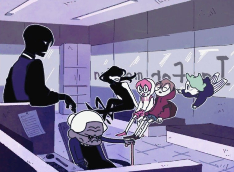 Юджин загробный офис