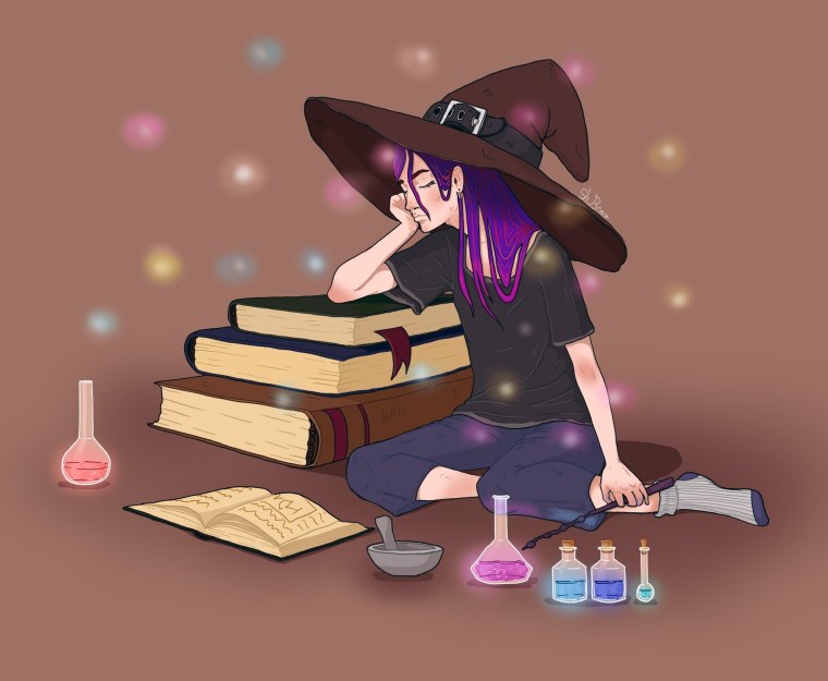 Ведьма Джилл арт