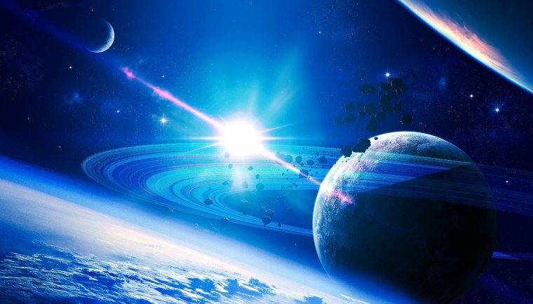 Космос звезды планеты