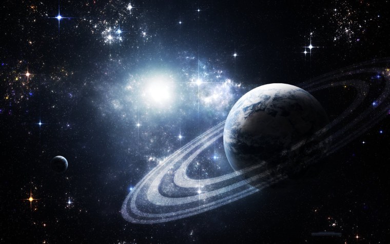 Картинки с космосом и звездами и планетами