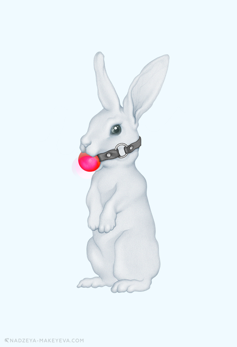 Бакс бани с недовольным лицом