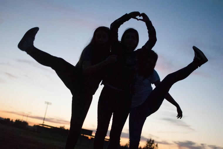 Лучшие подруги тень