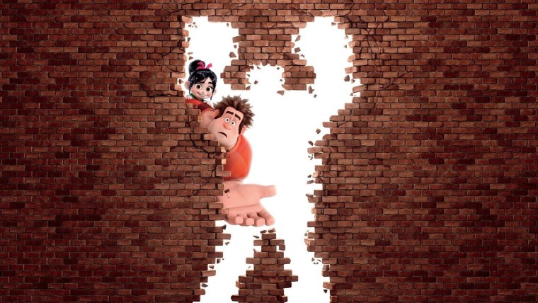 Кирпичная стена мультяшная