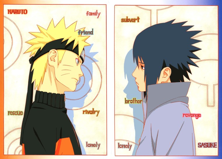 Наруто и Саске