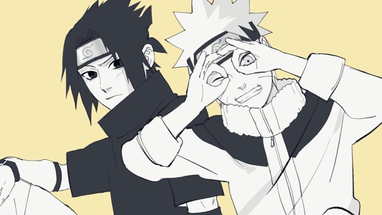 Наруто и Саске 18 лет