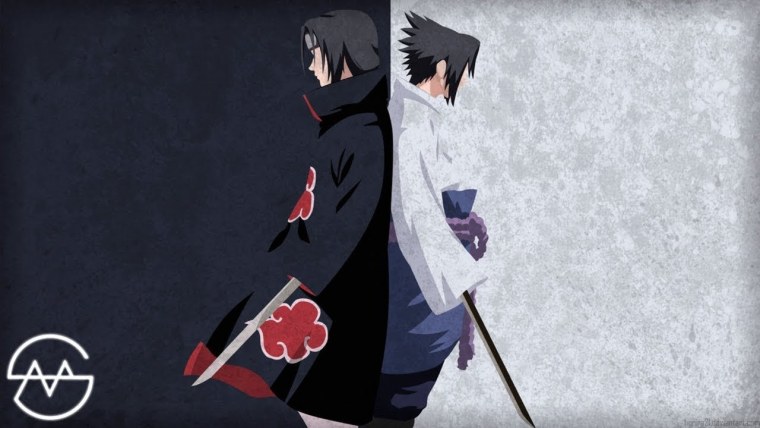 Обои Наруто Итачи и Саске