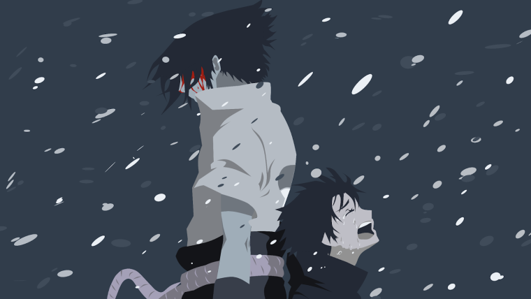 Саске Наруто минималист