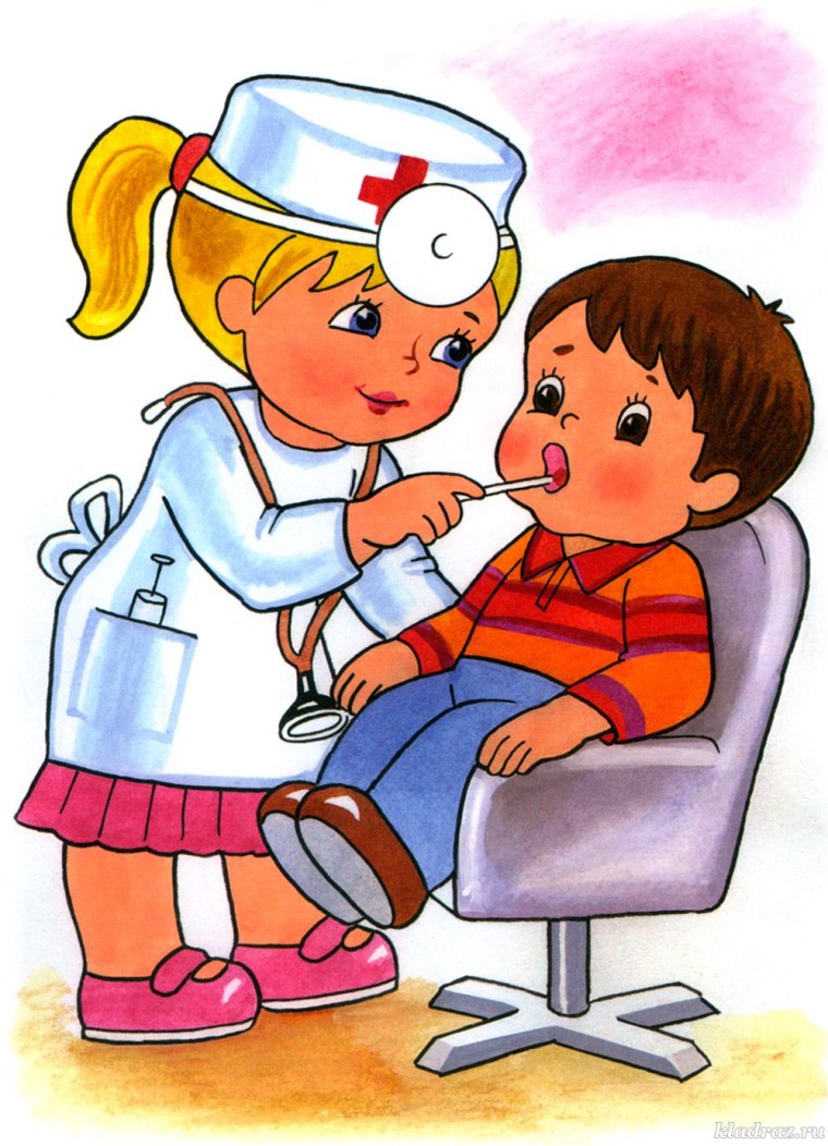 Картина врача для детей