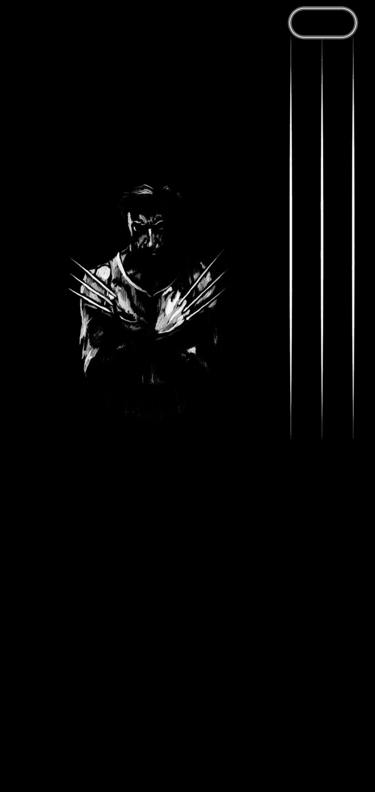 Черная тема вертикальные