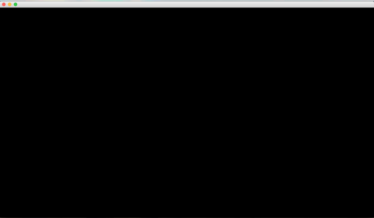 Черный экран