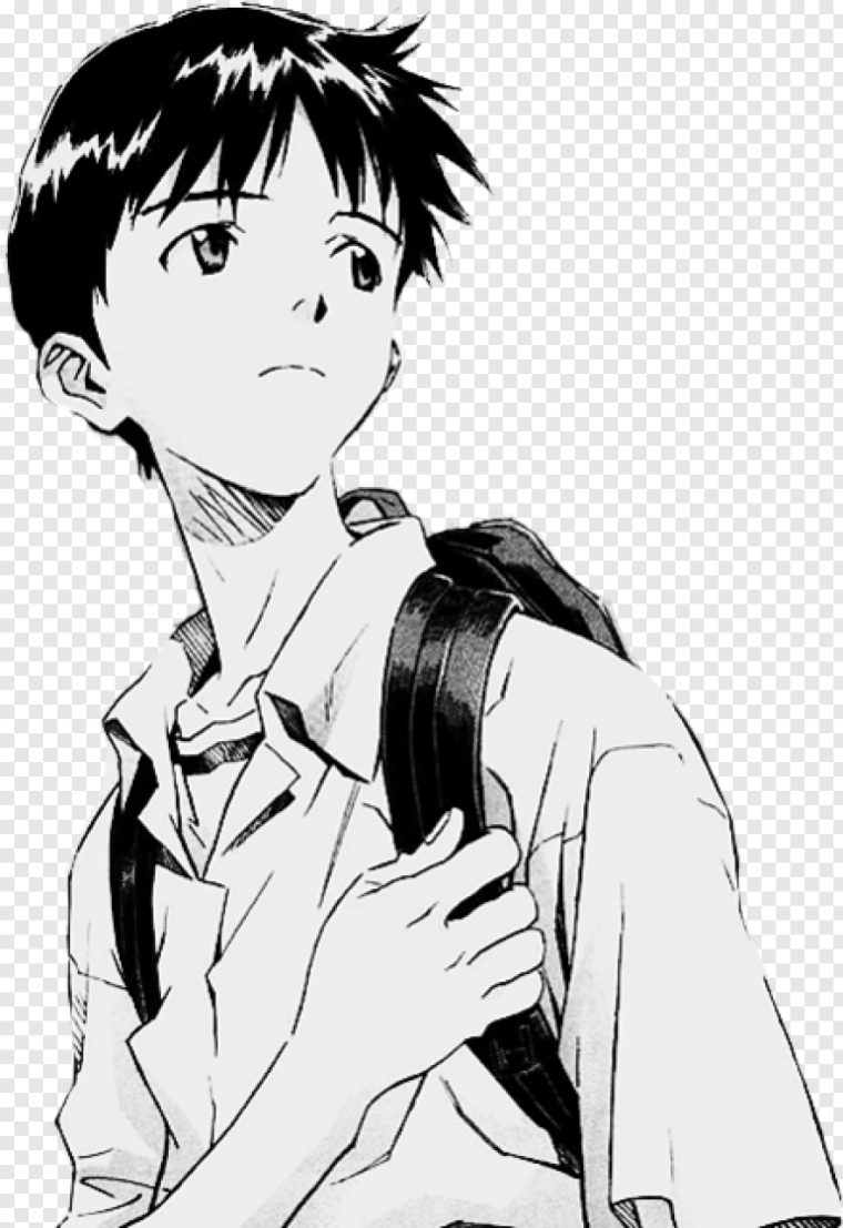 Евангелион Синдзи арт военный