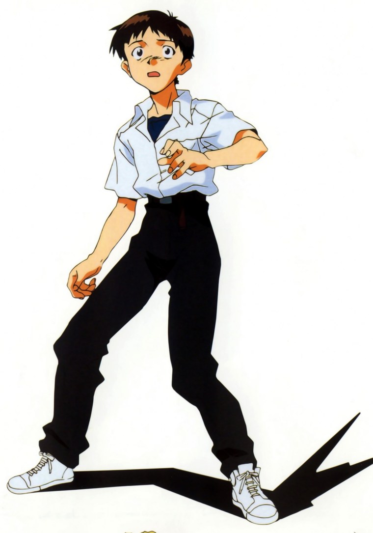 Аниме Евангелион Синдзи Икари