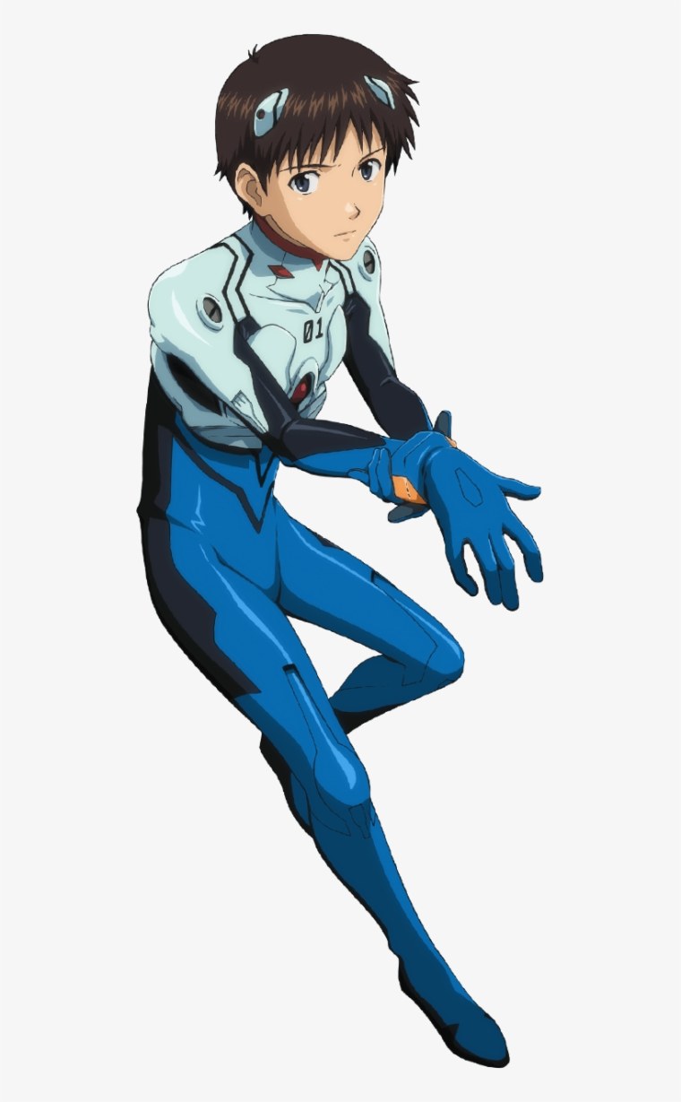 Евангелион Синдзи сидит