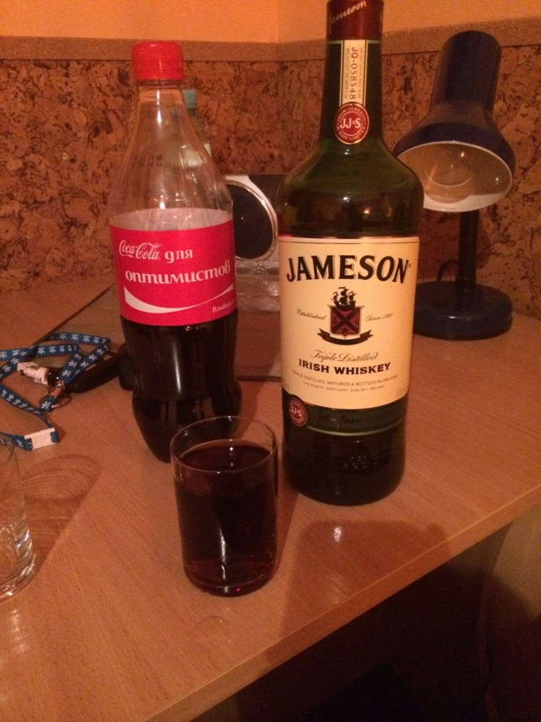 Алкоголь на столе