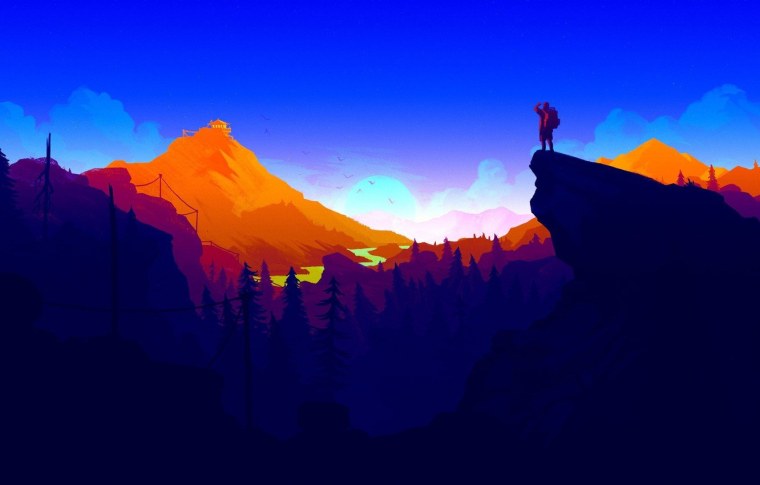 Firewatch Wallpaper 4k