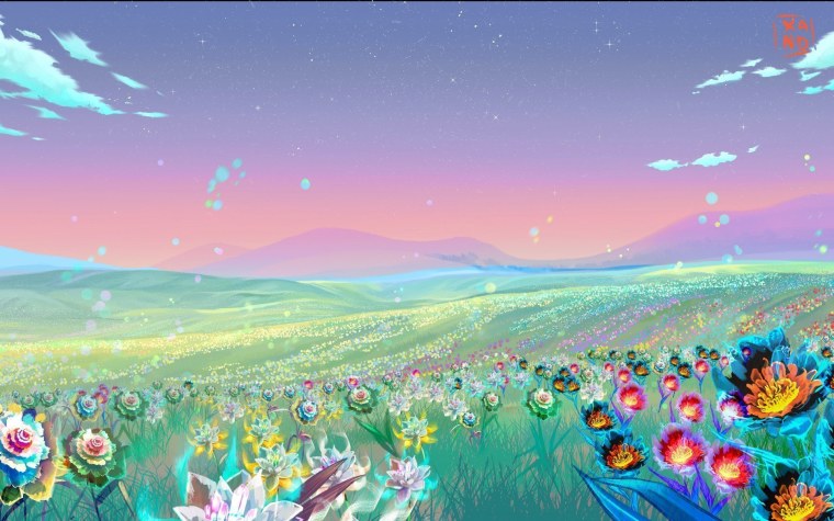 Фон в фиолетовом стиле