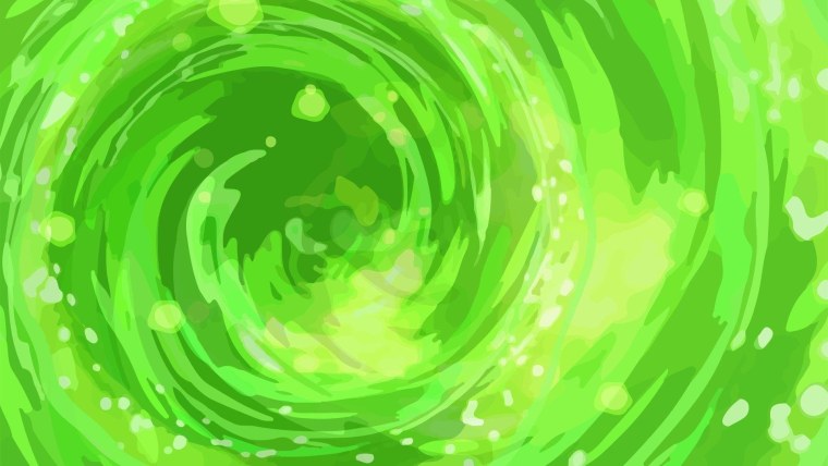 Обои с розовым человечком