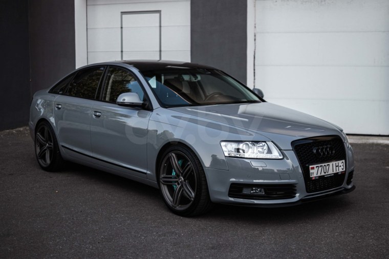 Audi6 серо-голубой