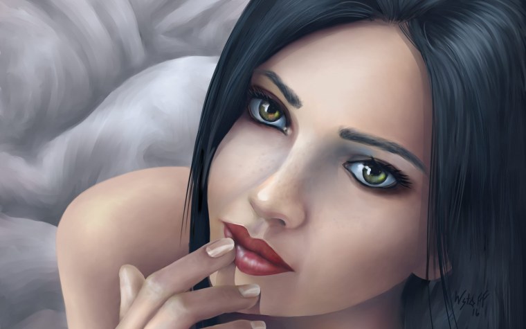 Мультяшная девочка