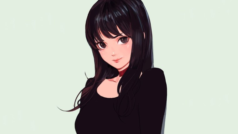 Красивые мультяшные девочки