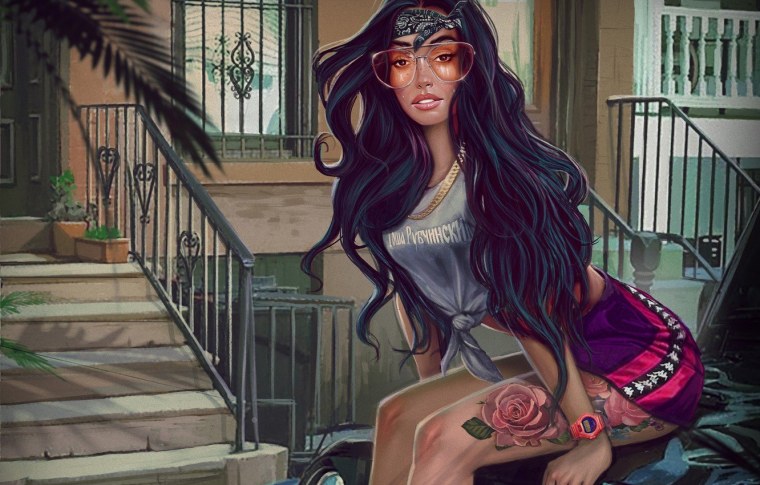 Мультяшные девушки