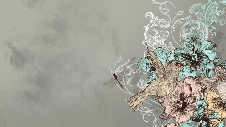 Абстракция в бирюзовых тонах