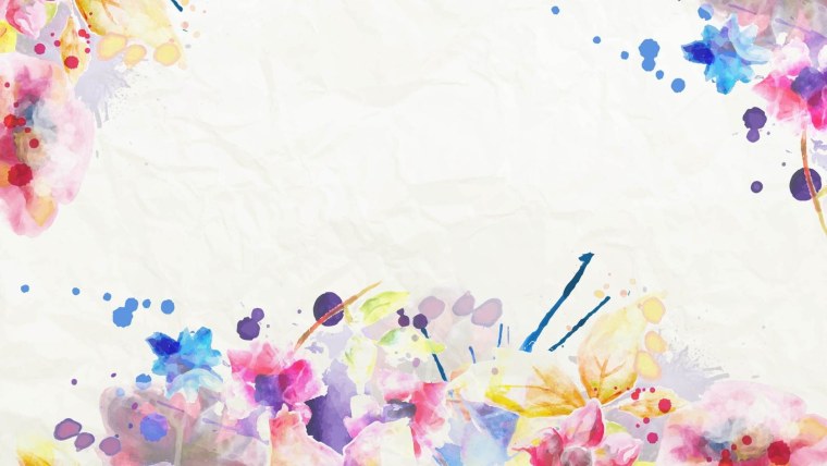 Цветы на столе сверху