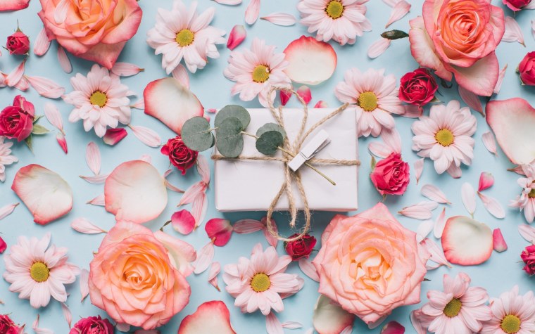 Цветочные обои