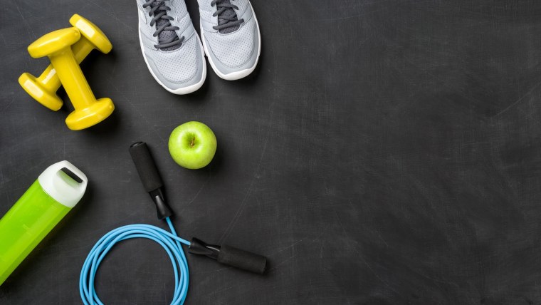 Девушка и фитнес