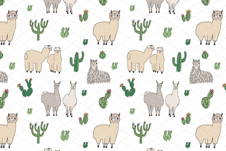 Альпаки фон