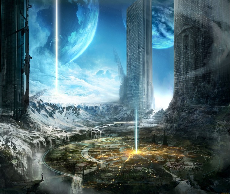 Инопланетные пейзажи