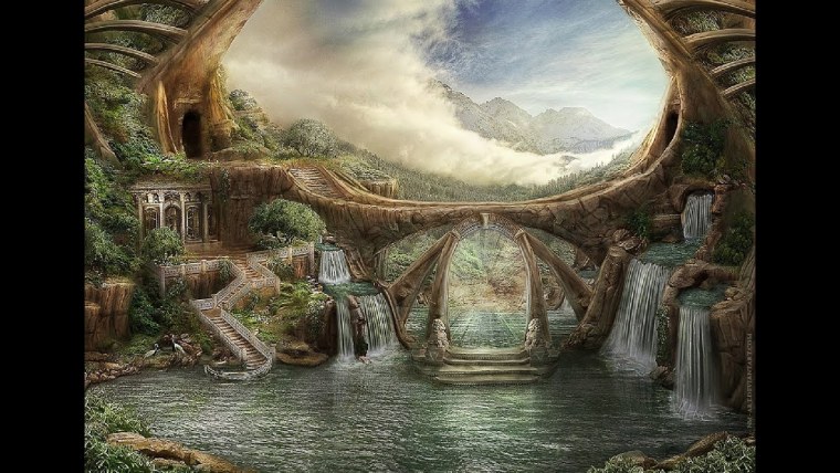 Пейзажи в стиле фэнтези