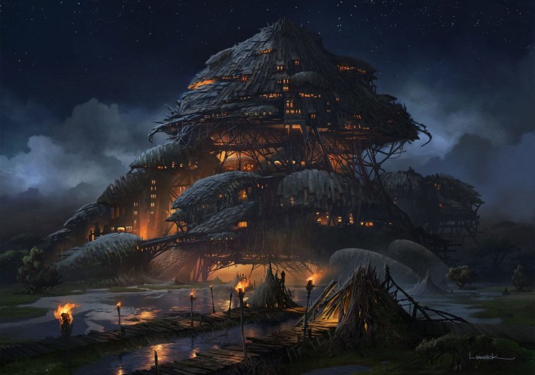 Фантастические пейзажи