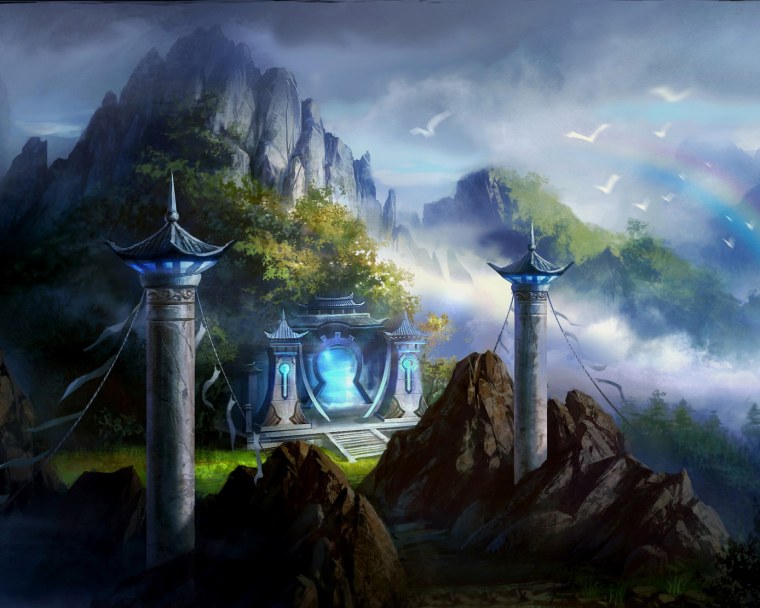 Фантастические пейзажи