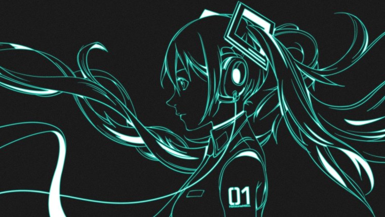 Хатсуне Мику неон