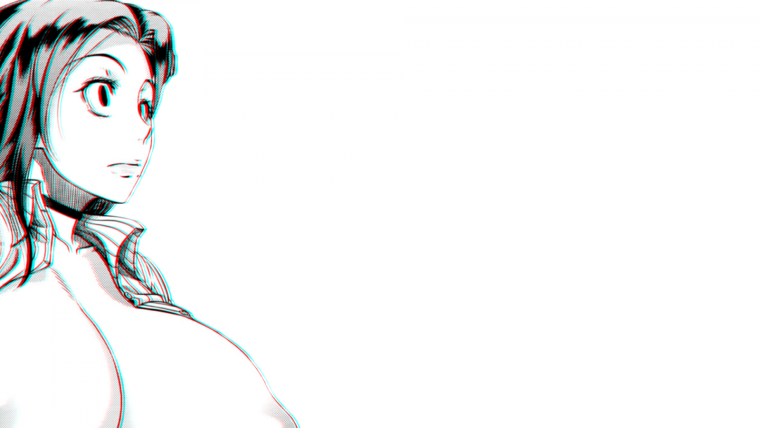 Хентай обои черно белые