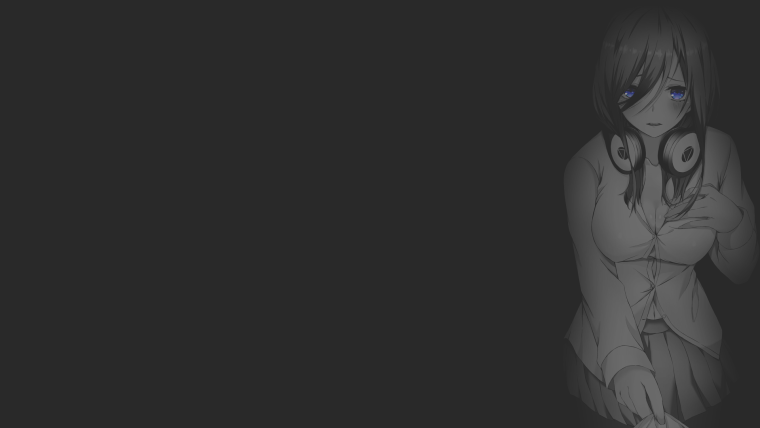 Обои на рабочий стол аниме Минимализм