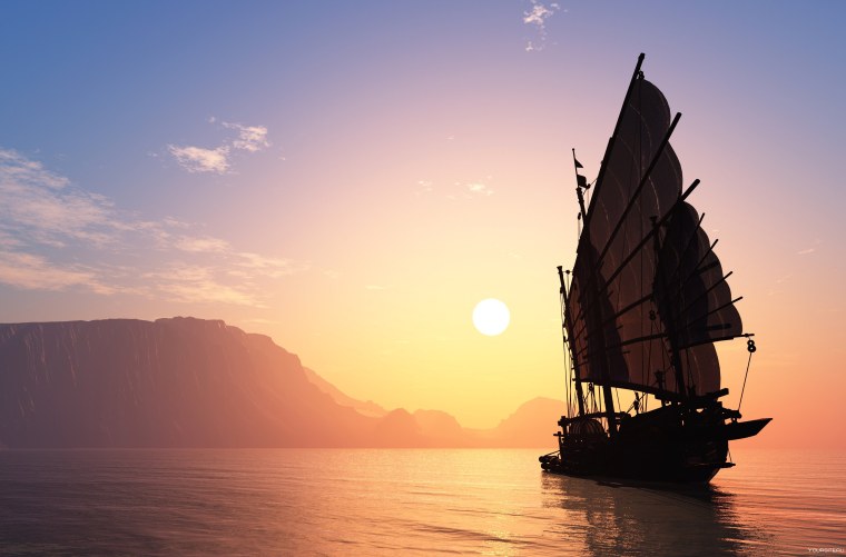 Лодка Джонка Вьетнам