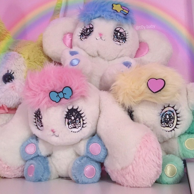 Эстетичные плюшевые игрушки