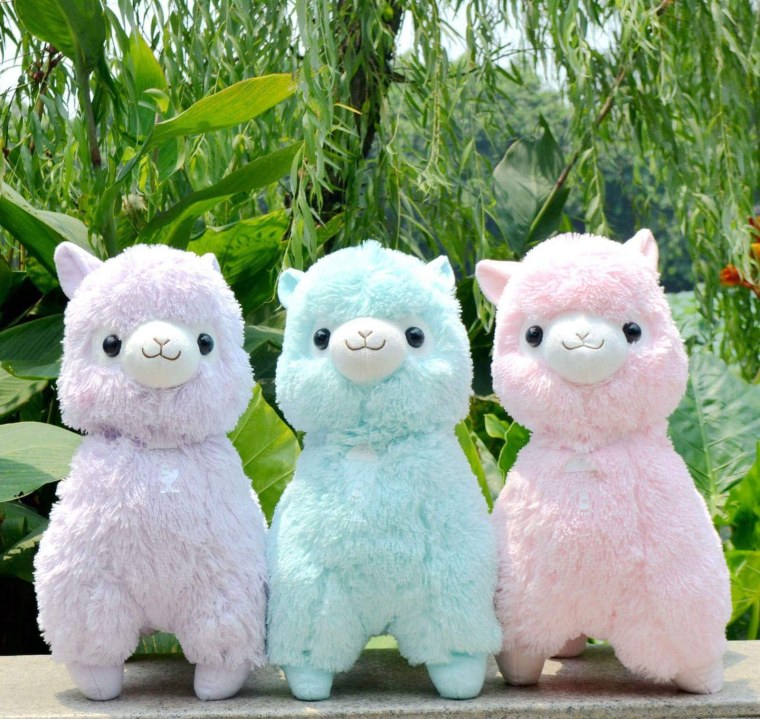 Плюшевая лама альпака