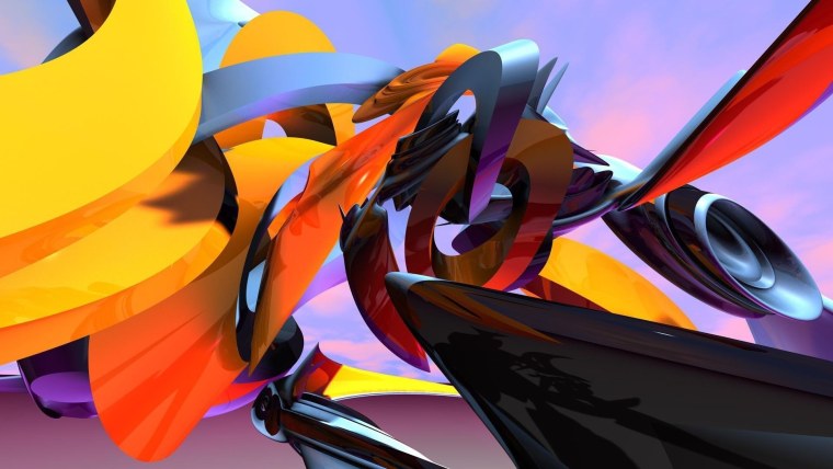 Объемная абстракция высокого разрешения