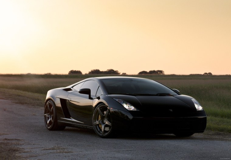 Ламборджини Галлардо черная