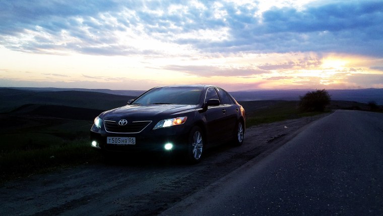 Камри 3.5 на закате
