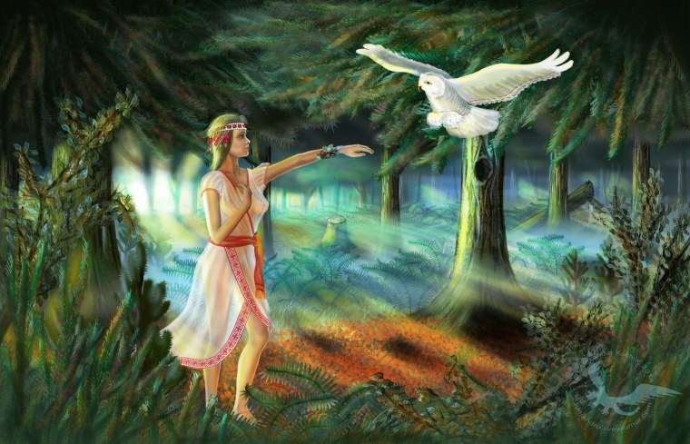 Чертог Девы богиня Джива