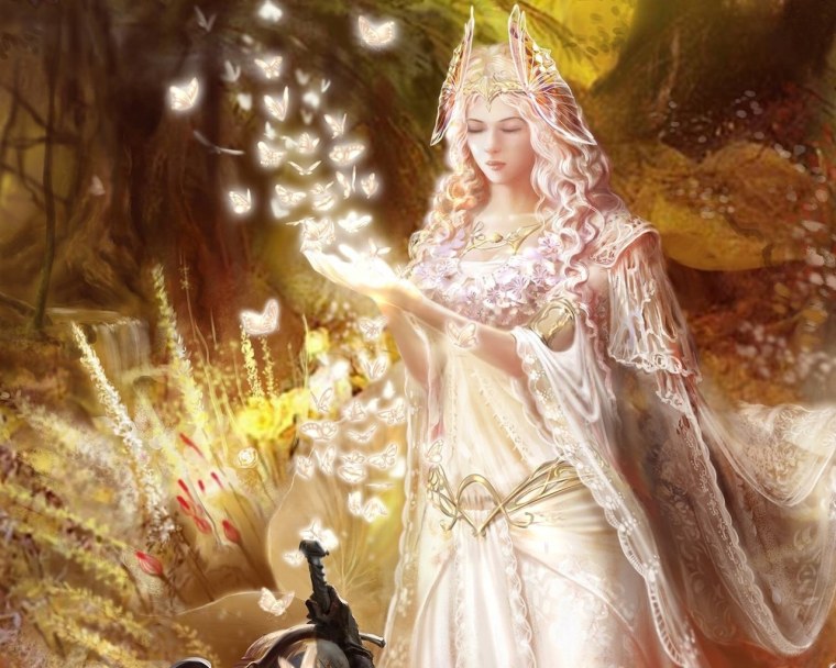 Богиня Мерцана Заря Заряница