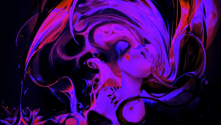 Неоновые обои